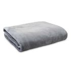 Ardor Boudoir Lucia Luxury Plush Blanket Silver