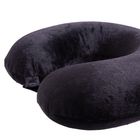 Royal Comfort Memory Foam Travel Neck Pillow Black 3
