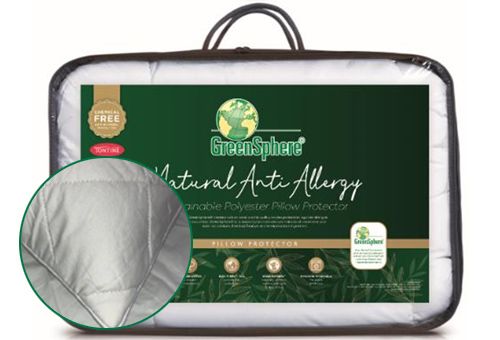 Tontine GreenSphere Natural Anti Allergy Pillow Protector