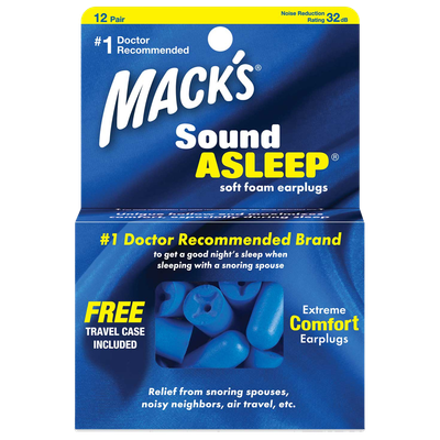 Mack's SoundAsleep Soft Foam Ear Plugs N