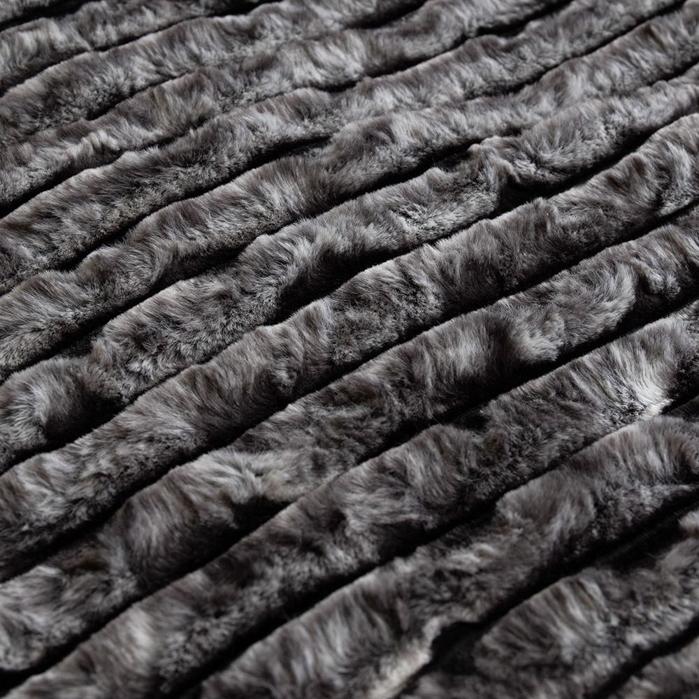 Ardor Boudoir Cole Faux Fur Quilt Cover Set