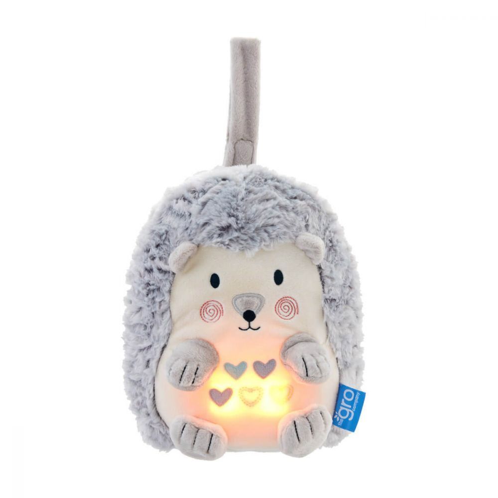 Henry the Hedgehog lit up with strap