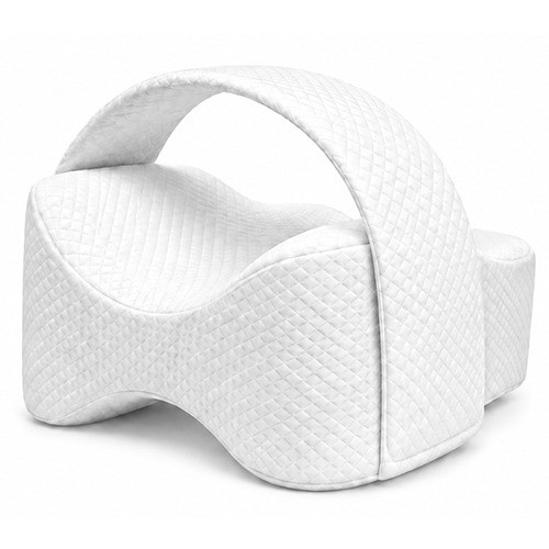 SleepLabs Medi Memory Foam Knee Pillow for Side Sleepers
