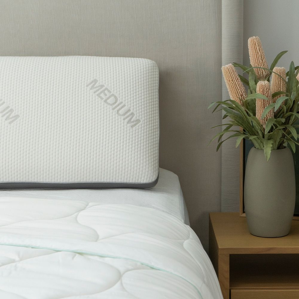 Protect-A-Bed Signature Tencel Jacquard Memory Foam Pillow Medium 4