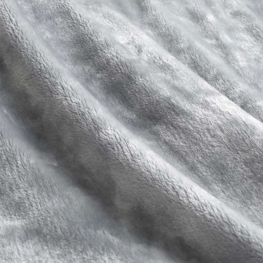 Ardor Boudoir Lucia Luxury Plush Blanket Silver Detail