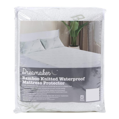 Waterproof Bamboo Knitted Mattress Protector Packaging