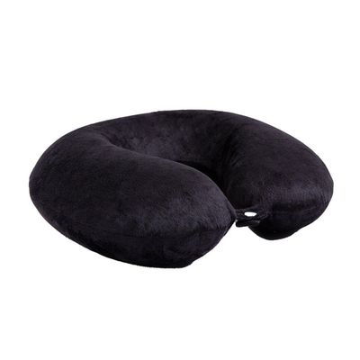 Royal Comfort Memory Foam Travel Neck Pillow Black 2