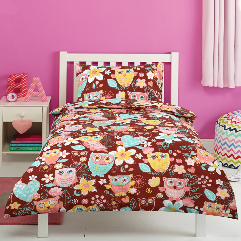 Dreamaker Owls Quilt Cover Set