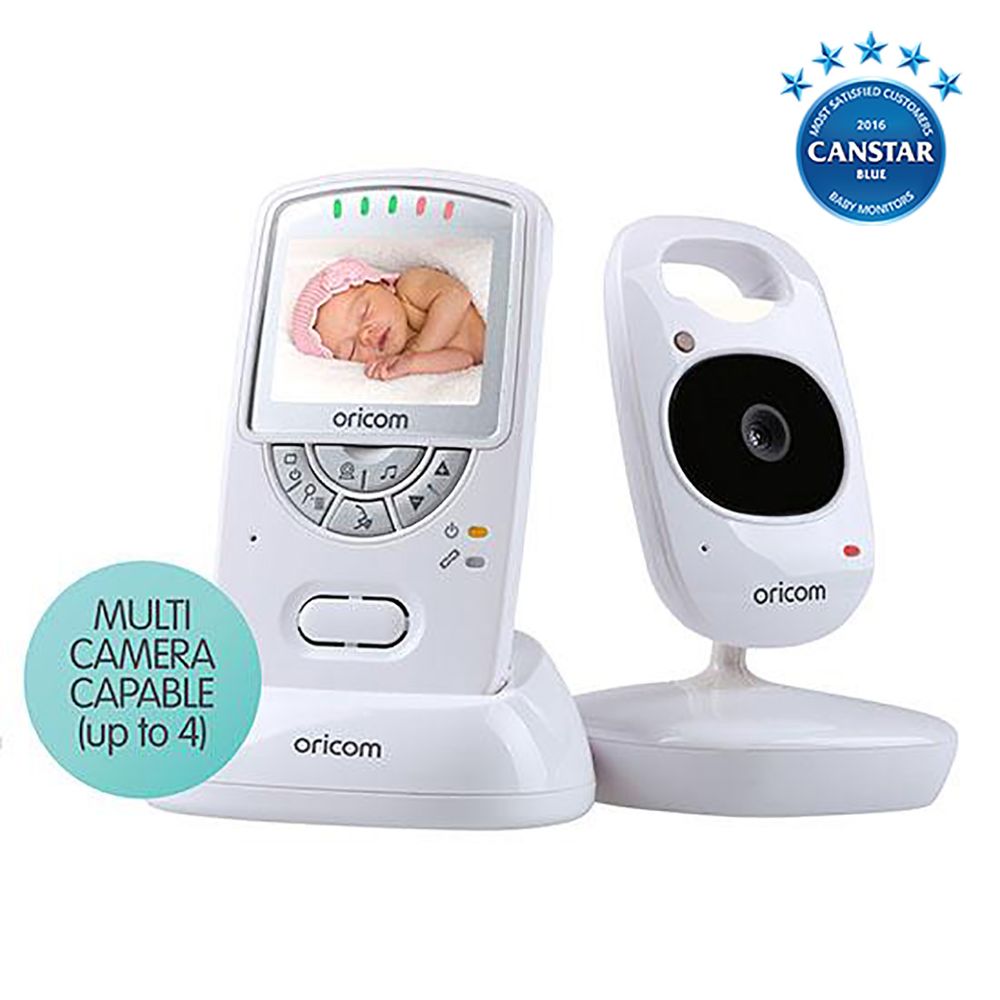 Oricom Babysense2 Breathing and Secure710 Video Monitor Pack