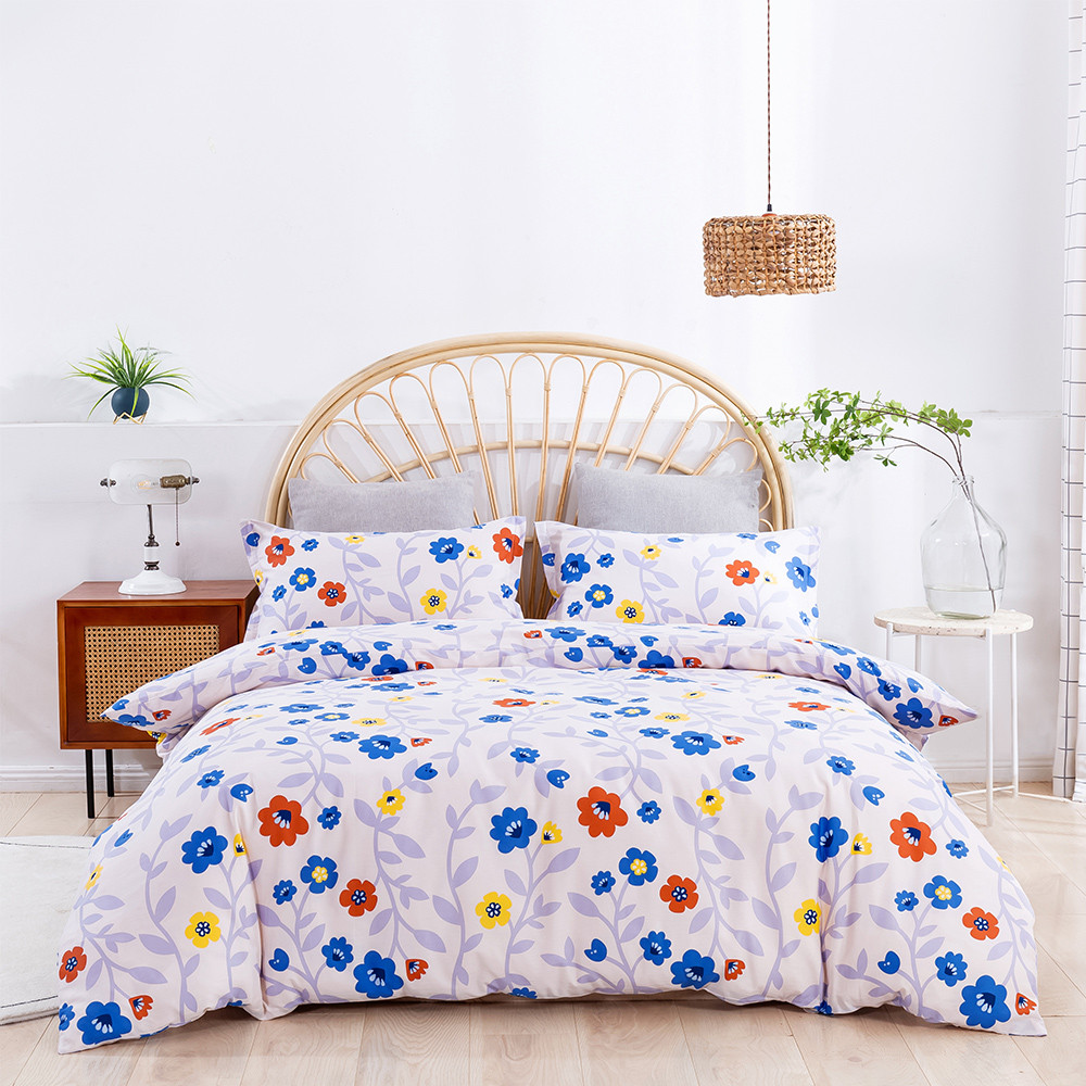 Dreamaker Cotton Printed Summer Quilt Cover Set