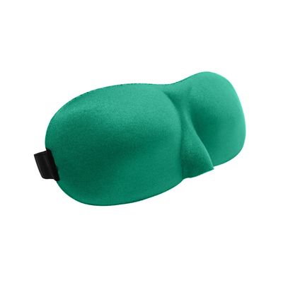 Travel Easy Emerald Green Contoured Sleep Mask