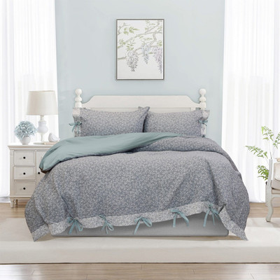 Algodon Esther Cotton Jaquard Quilt Cover Set
