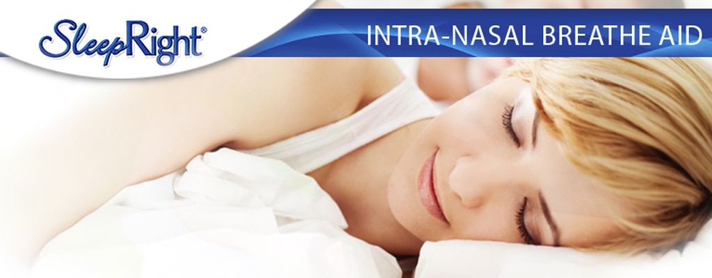 SleepRight Nasal Breathing Aid Mobile Banner