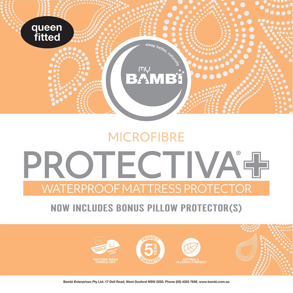 Bambi Protectiva+ Microfibre Waterproof Mattress Protector