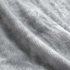 Ardor Boudoir Lucia Luxury Plush Blanket Silver Detail