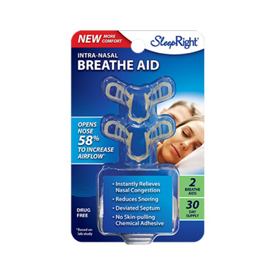 SleepRight Intra Nasal Dilator Breathing Aid