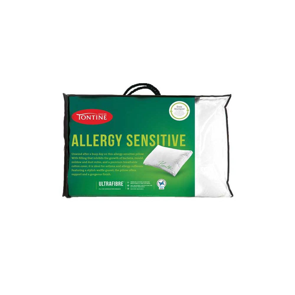 Tontine Anti Allergy Sensitive Medium Pillow
