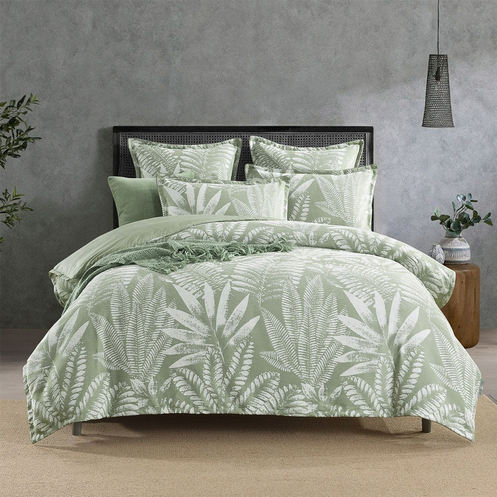 Renee Taylor Lansfield Jacquard Quilt Cover Set