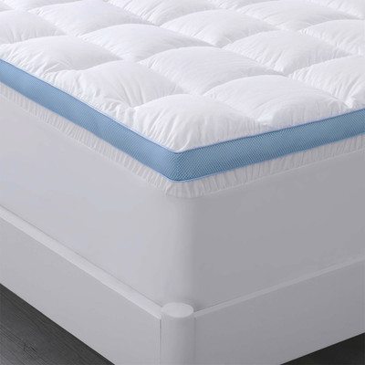 Dreamaker 800GSM Cool Breathe Memory Fibre Mattress Topper