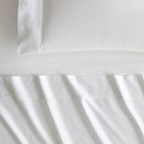 Sheridan Tencel Pillowcase Twin Pack White Lifestyle 2