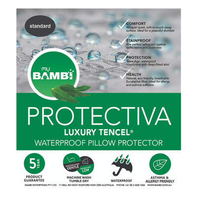 Bambi Protectiva Luxury Waterproof Pillow Protector