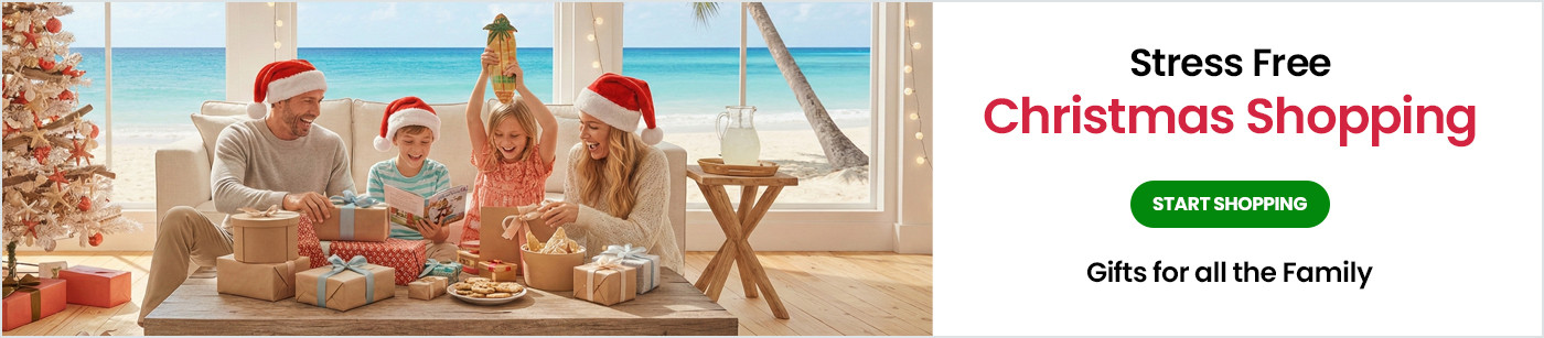 Stress Free Christmas Shopping - Gifts for all the Family