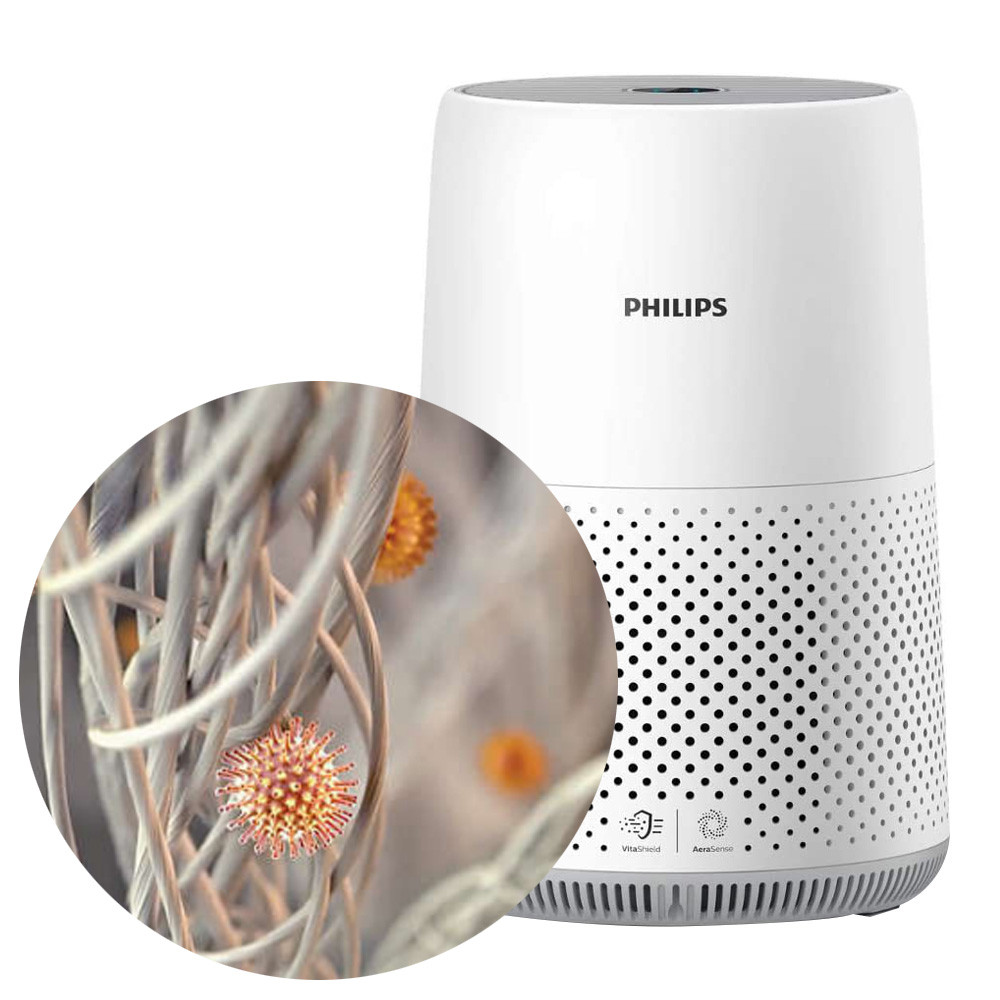 Captures Viruses and Bacteria