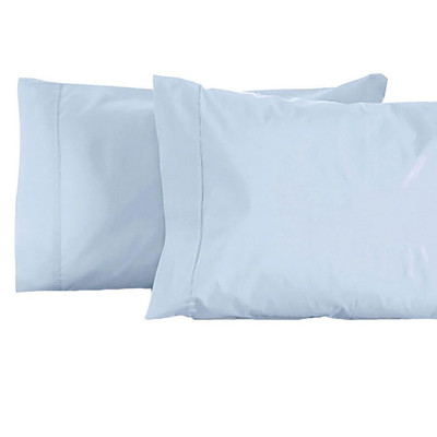 Jenny McLean La Via 400TC Egyptian Cotton Pillowcases Twin Pack Seafoam