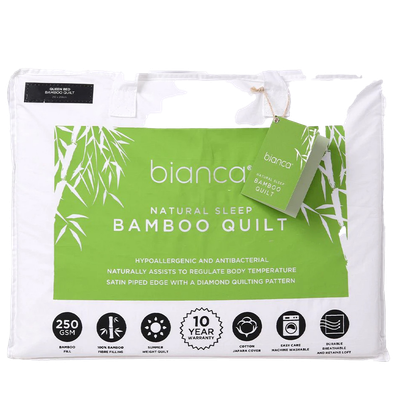 Bianca Natural Sleep Bamboo Quilt 250gsm Thumbnail