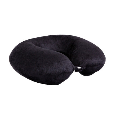 Royal Comfort Memory Foam Travel Neck Pillow Black 2