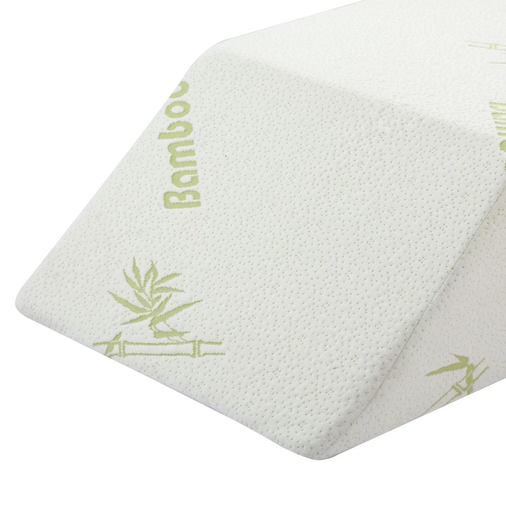 Dreamaker Multi-Purpose Bamboo Covered Wedge Pillow Front Zoom