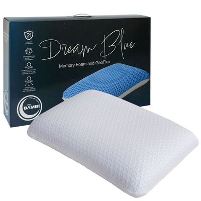 Bambi Dream Blue GeoFlex Memory Foam Pillow Thumbnail