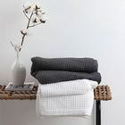 Logan and Mason Cotton Waffle Blanket Lifestyle 1
