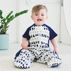 ErgoPouch Spring-Autumn 2 in 1 Baby Sleeping Bag & Sleepsuit 1 Tog Navy