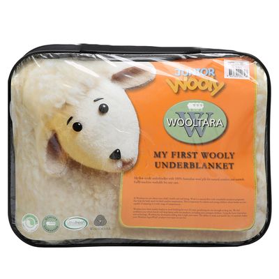 Wooltara My First Woolly Australian Washable Wool Underblanket